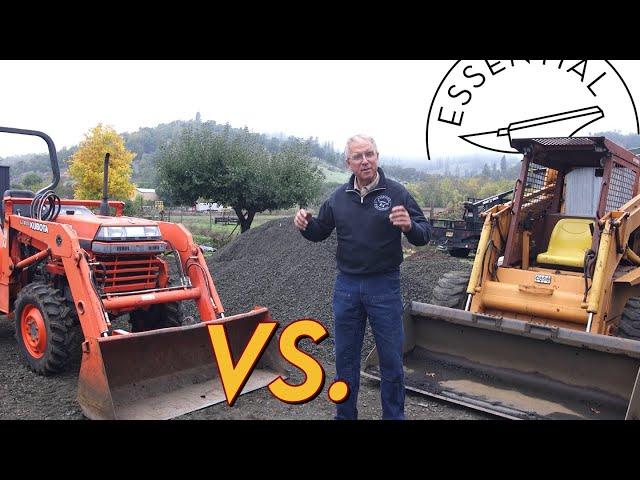 Skid Steer vs Tractor