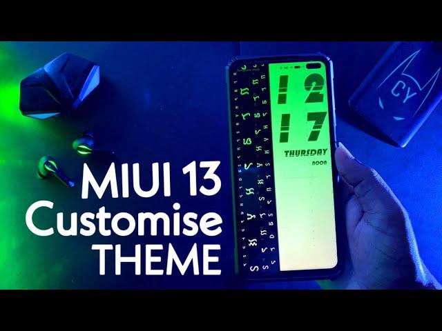 MIUI 13 Customise Lock Screen Theme For Any Xiaomi Devices | MIUI 13 THEME