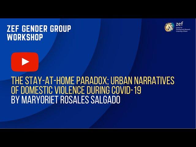 The Stay-at-home Paradox; Urban Narratives of Domestic Violence during Covid-19