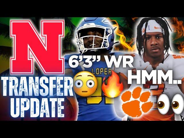 Nebraska TARGETING 2 GEM TRANSFERS+ RB Status️+ 4-STAR OT UPDATE| Husker Football Recruiting