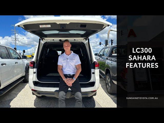 2024 LandCruiser 300 Sahara Features and Availability by Sunshine Toyota