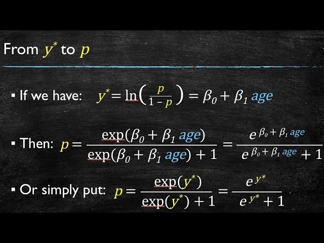 Video 8: Logistic Regression - Interpretation of Coefficients and Forecasting