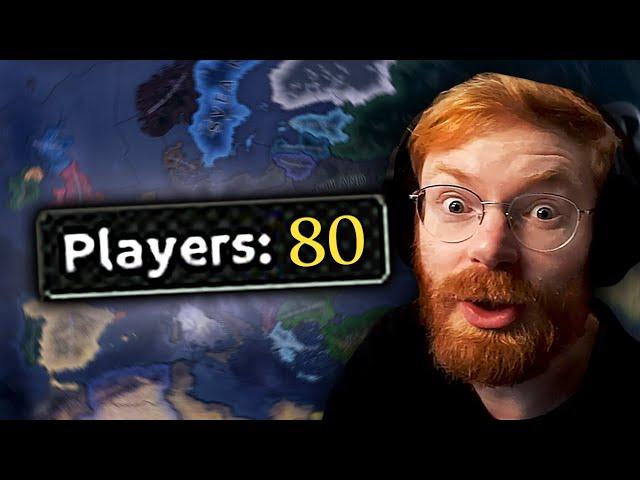 80 PLAYERS. 1 HOI4 MP GAME.