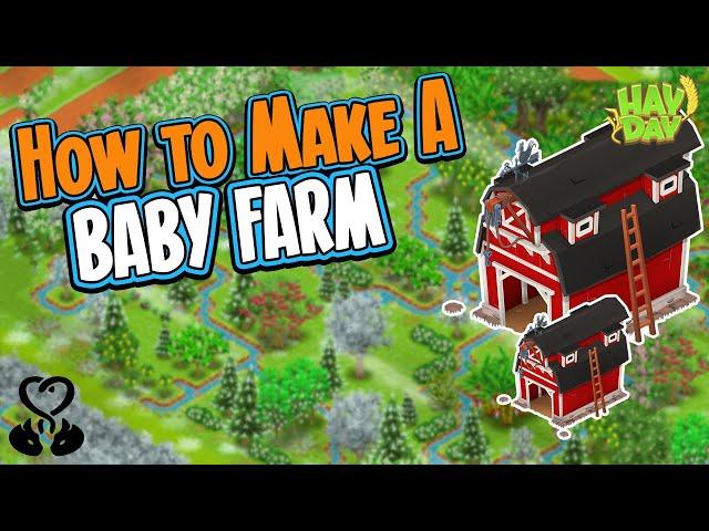 Hay Day-How to Make a BABY FARM!! Have Multiple Farms on One Device with SuperCell ID!!