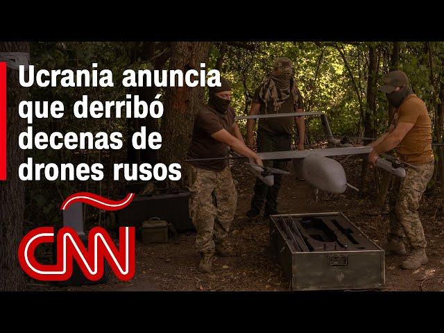 Resumen de la guerra Ucrania - Rusia: Ucrania anuncia que derribó decenas de drones rusos