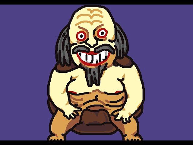 Lisa the Vegaful - VS standing Big Paulie (Jerry only, no items, lunatic mode)