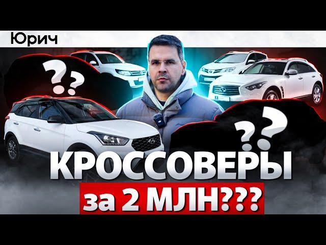 Топ 5 КРОССОВЕРОВ до 2 МЛН РУБЛЕЙ. Что купить  в 2025?