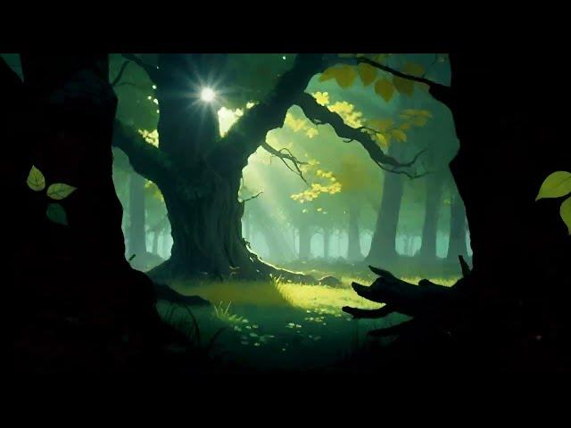 Echoes in a Vibrant Forest