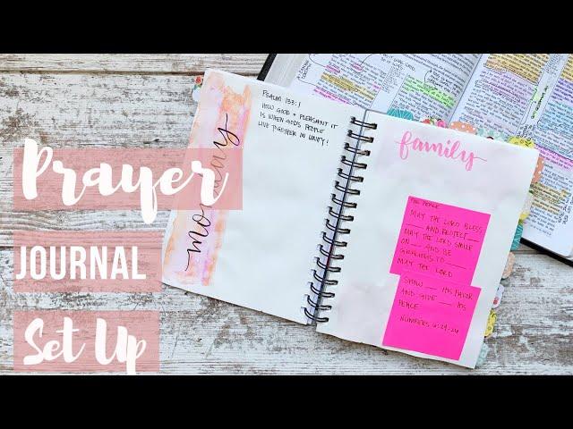 Prayer Journal Set Up / War Binder DIY