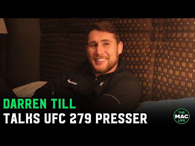Darren Till talks UFC 279 Presser; Team Diaz coming to hotel: "It's team vs. team"