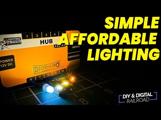 The New Affordable Lighting System for your Model Railroad