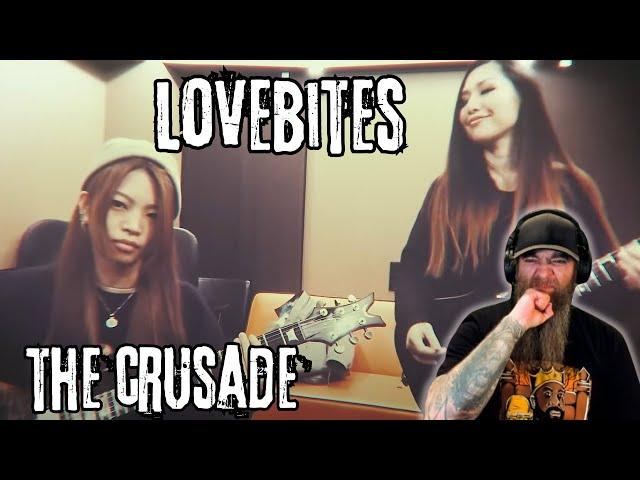 LOVEBITES / The Crusade MUSIC VIDEO REACTION!