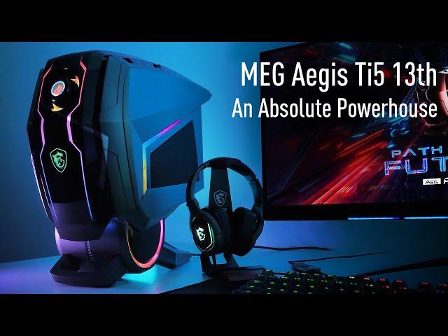 MEG Aegis TI5 13th - An Absolute Powerhouse | Gaming Desktop | MSI