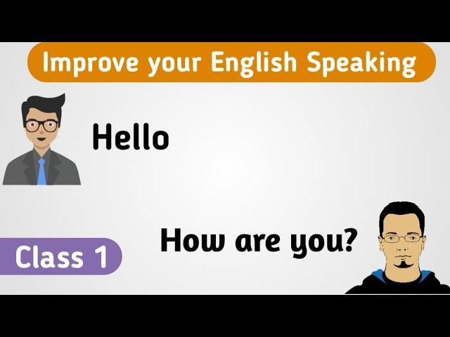 English Speaking Practice | part 1