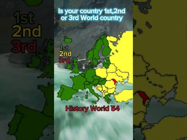 Is your country 1st 2nd or 3rd World country #history #capcut #country #mapping