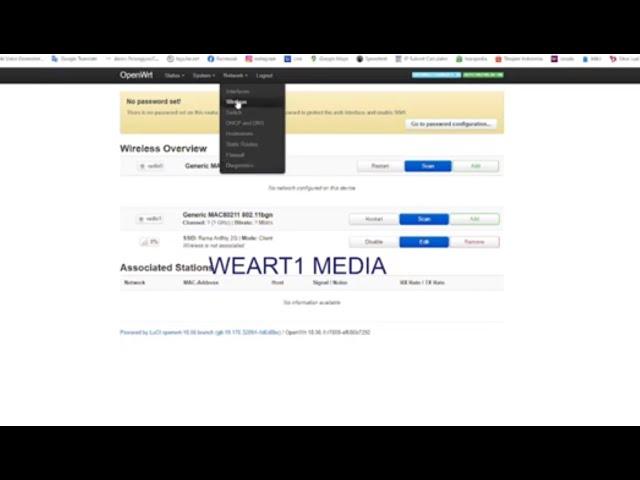 OpenWrt : Configure as STA ( Station Mode )