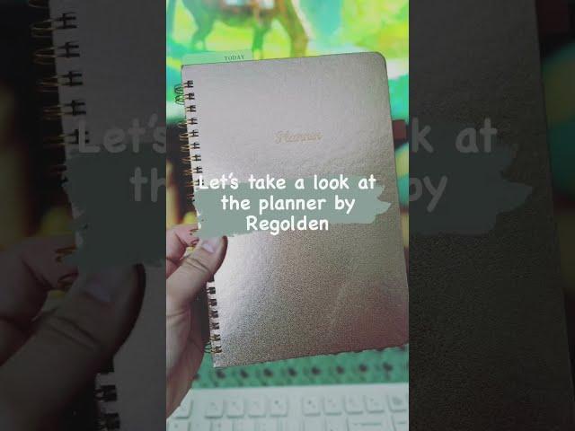 Let's take a look at the planner by Regolden-book. @comfycozygamer