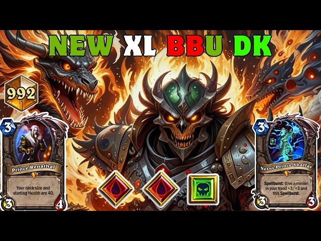 Building a 40 Cards Dream ► New XL BBU Death Knight Deck to Climb Legend ► Hearthstone 30.6