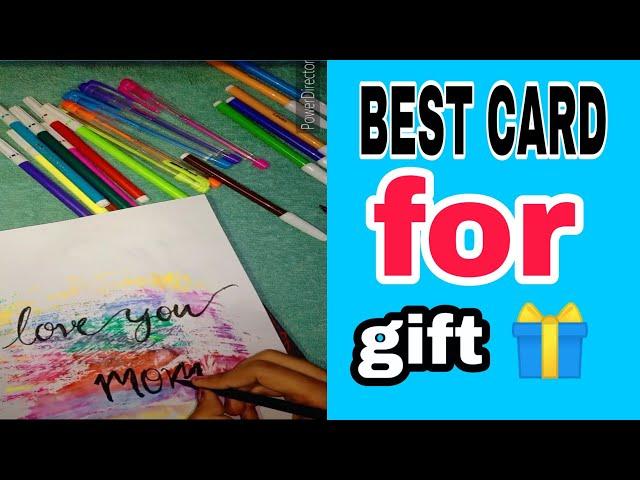 BEST AND EASY CARD FOR MOTHERS DAY |SWARA VINES|