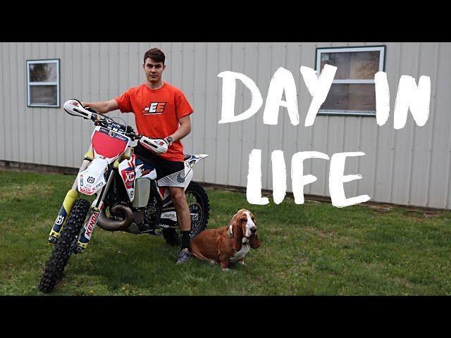 A Day in The Life of Noah Clark // The Dirt Bike Life