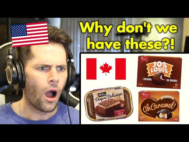 American Reacts to Canadian Snack Foods