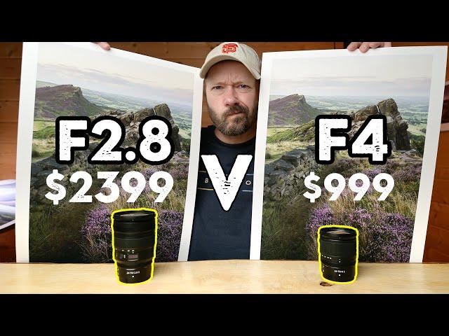 F2.8 vs F4 Lens | Can you REALLY tell the difference?