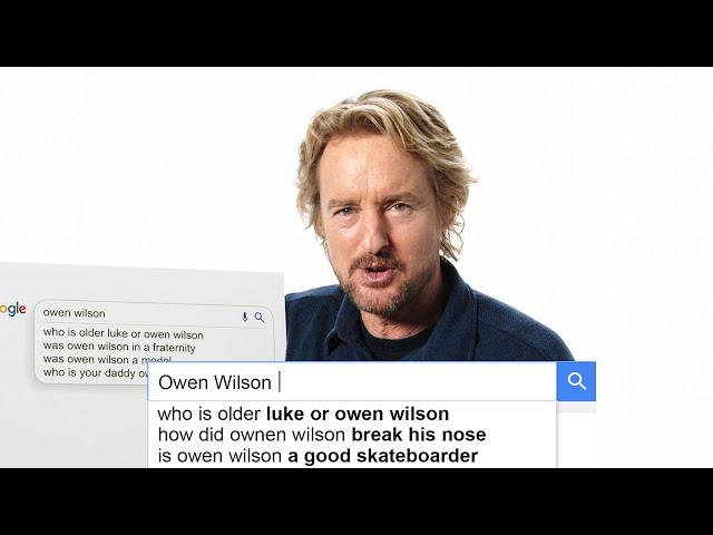 Owen Wilson Answers The Web’s Most Searched Questions | WIRED