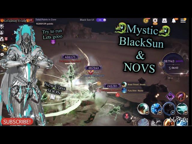 Black Desert Mobile Never Skip Leg Days, Mystic BlackSun and NOVS, Giveaway Event, GGTY