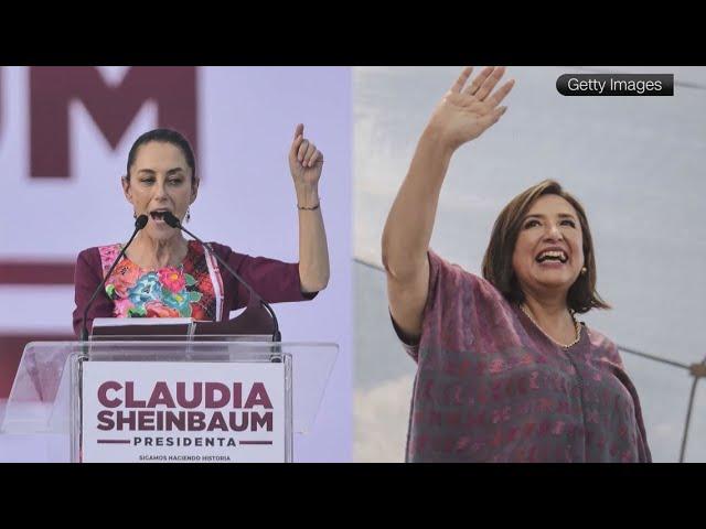 Mexico expected to elect its first female president tomorrow