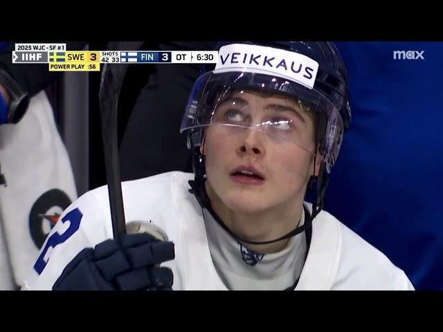 Jääkiekon U20 MM | Välierä | Ruotsi - Suomi | Jatkoaika