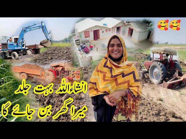 Inshallah bhut jld mera ghr bn jayegapuremudhouselifestyle"bykishwarvillagevlog