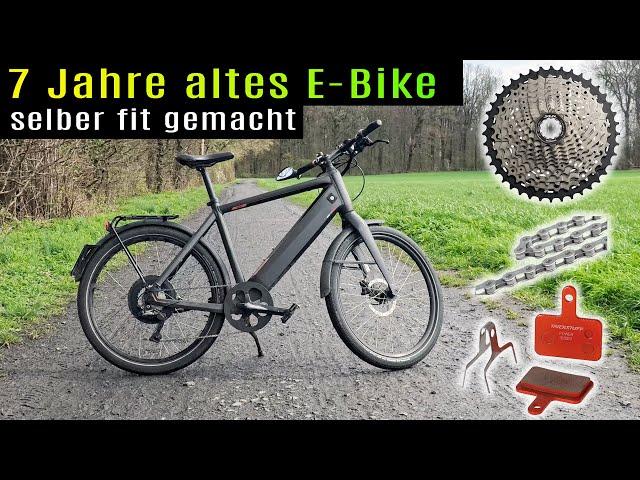 Ich mache mein 7 Jahre altes E-Bike fit für den Frühling  |  Stromer ST1-X nach 31.000 Kilometern