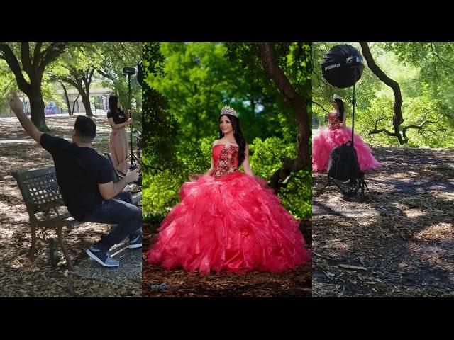 Behind The Scenes Quinceanera Photo Shoot