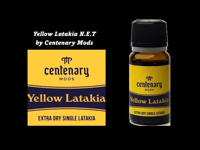 Yellow Latakia N.E.T by Centenary Mods | This one is a Latakia lover’s dream!!