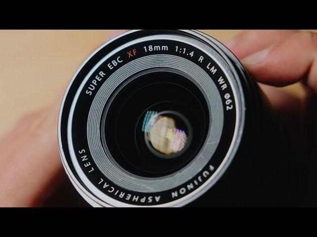 Perfect lens for photos.... But not video | FUJIFILM XF 18mm f/1.4 R LM WR