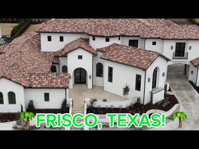 TOUR AN ULTRA LUXURY MANSION IN FRISCO, TEXAS!