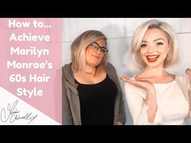 Marilyn Monroe's 60s Hair Tutorial | Jasmine Chiswell