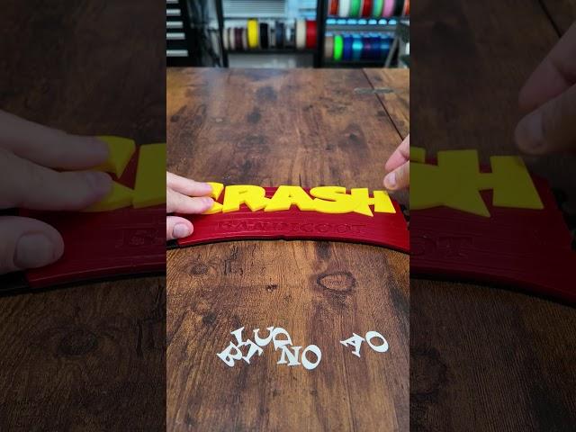 Crash Bandicoot Sign for My Diorama - Low Poly Retro