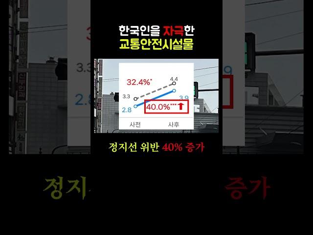 너무 자극적인 '교통 안전 장치'