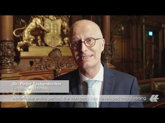 The Senate Reception for the 175th Anniversary in Hamburg | Hapag-Lloyd