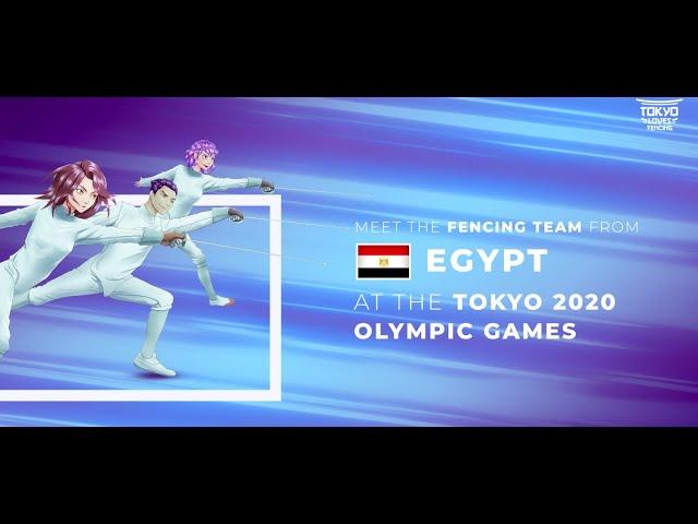 Team Egypt // Tokyo 2020 // fencing