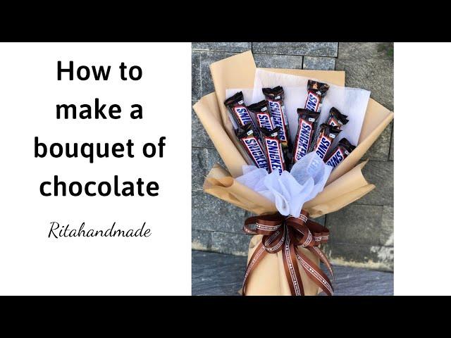 Valentine’s Day | How To Make A Chocolate Bouquet | Rita Handmade