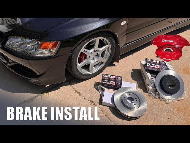 Brembo Brake Change - EVO 8/9/10 Brembo Brake Pads & Rotors