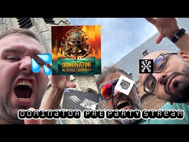 DOMINATOR HKV STAGE PRE PARTY STREAM WITH DOORMOUSE, ULTRAGORE and TO-WA