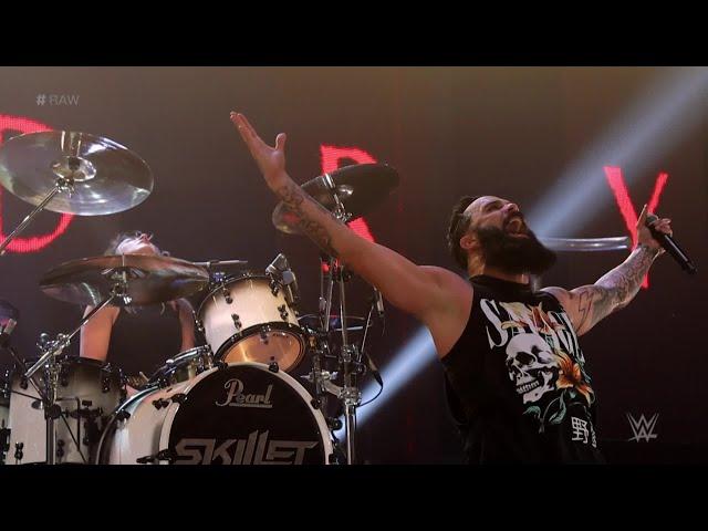 See Exclusive Live Footage of RAW’s Theme Song “Legendary” by Skillet