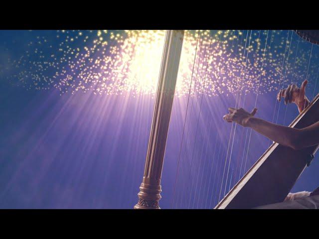 Relaxing Hymn  Heavenly Christian Harp Music  He Is Lord Harp Instrumental