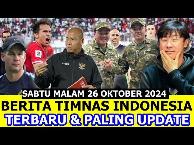 WOUW! MENGEJUTKAN DI PETANG INI! Kabar Timnas Indonesia BAHAGIA malam Hari ini - SABTU 26 OKT 2024