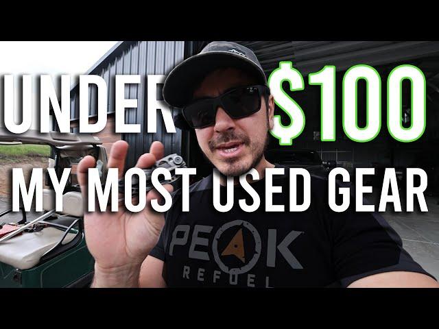 MY MOST USED GEAR (UNDER $100) - Favorite Gear I Use (Often) Every Single Day (AMAZON PRIME DAY)