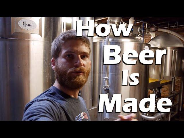 How a 7 BBL Commercial Brewery Works - Full Tour | How it's made