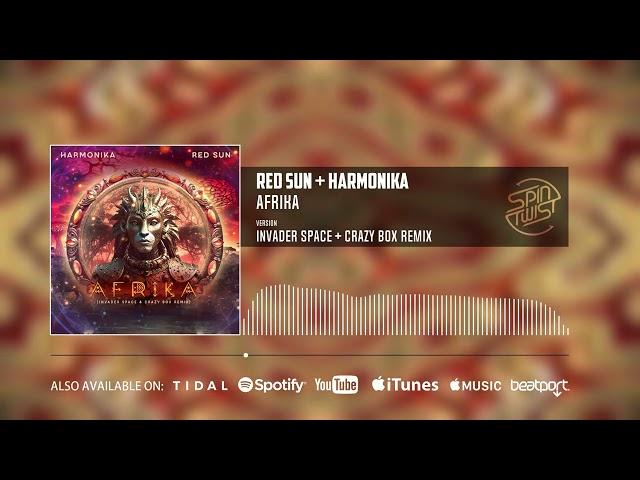 Harmonika, Red Sun - Afrika (Invader Space & Crazy Box Remix | Official Audio)